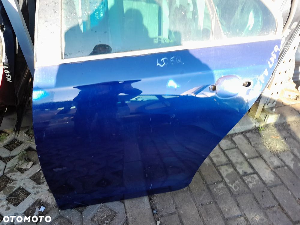 VW GOLF V DRZWI LEWE TYLNE LEWY TYŁ KOMBI KOLOR: LD5Q - 1