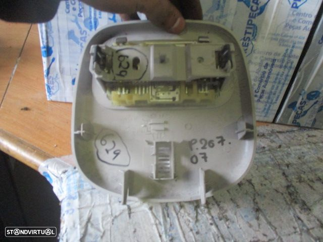 Luz De Teto Plafonier 9680713880 PEUGEOT 207 2007 - 2