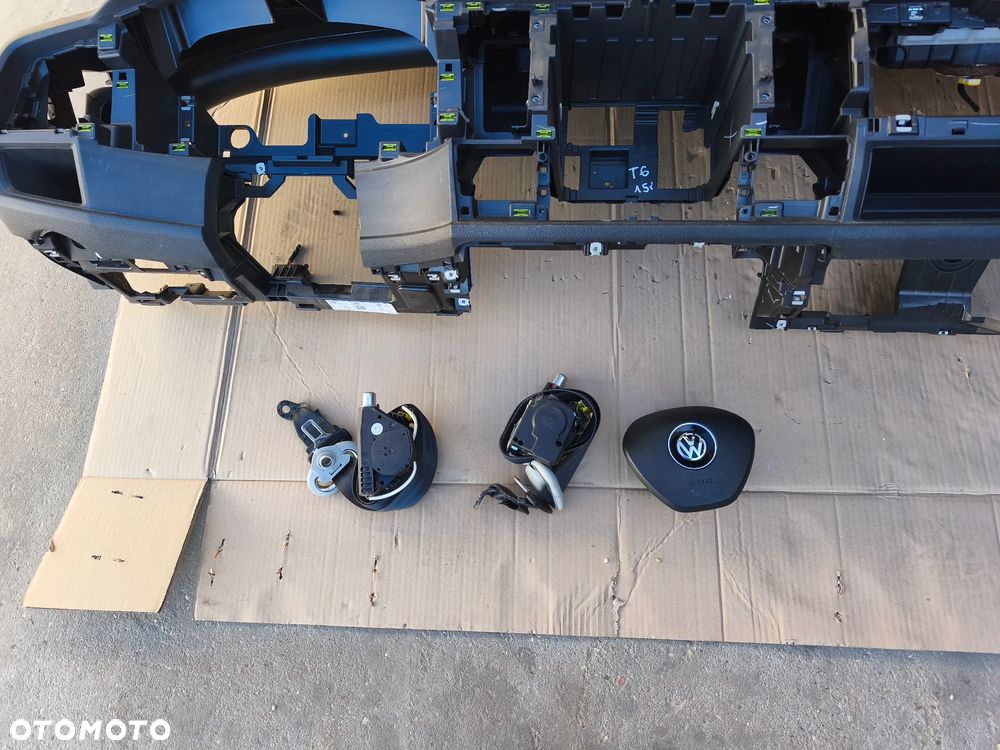 DESKA ROZDZIELCZA KONSOLA AIRBAG VOLKSWAGEN TRANSPORTER T6 - 2
