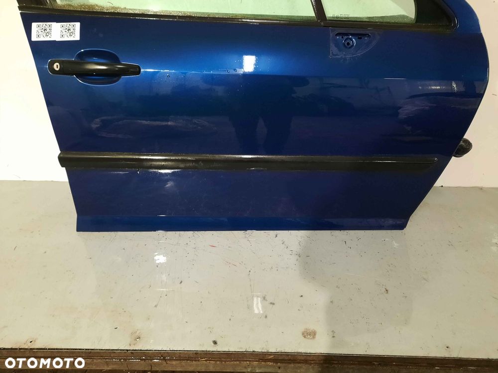 } DRZWI PRZÓD PRZEDNIE PRAWE PEUGEOT 407 EGED GRANAT GRANATOWE - 5