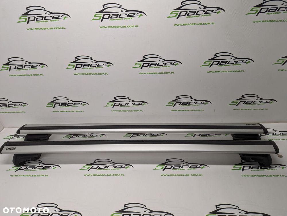 Bagażnik dachowy Thule: belki 711200 + Stopy 7104 Na otwarte relingi - 3