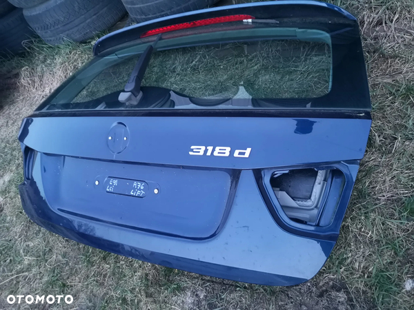 KLAPA TYLNA BAGAŻNIKA LIFT LCI BMW 3 E91 TIEFSEEBLAU A76 W KOLOR