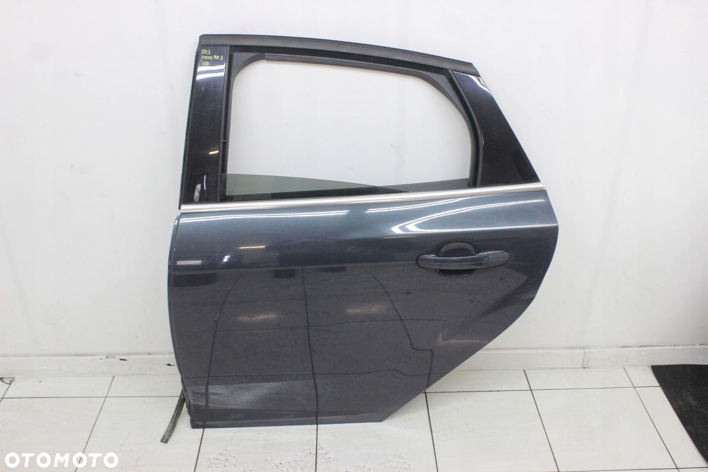 FORD FOCUS MK3 HB 10R- DRZWI LEWE TYLNE LEWY TYŁ EB - 1