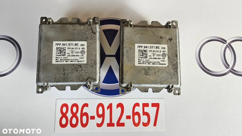 Przetwornica LED Moduł Matrix Mitsubishi OE 7PP941571BC - 2