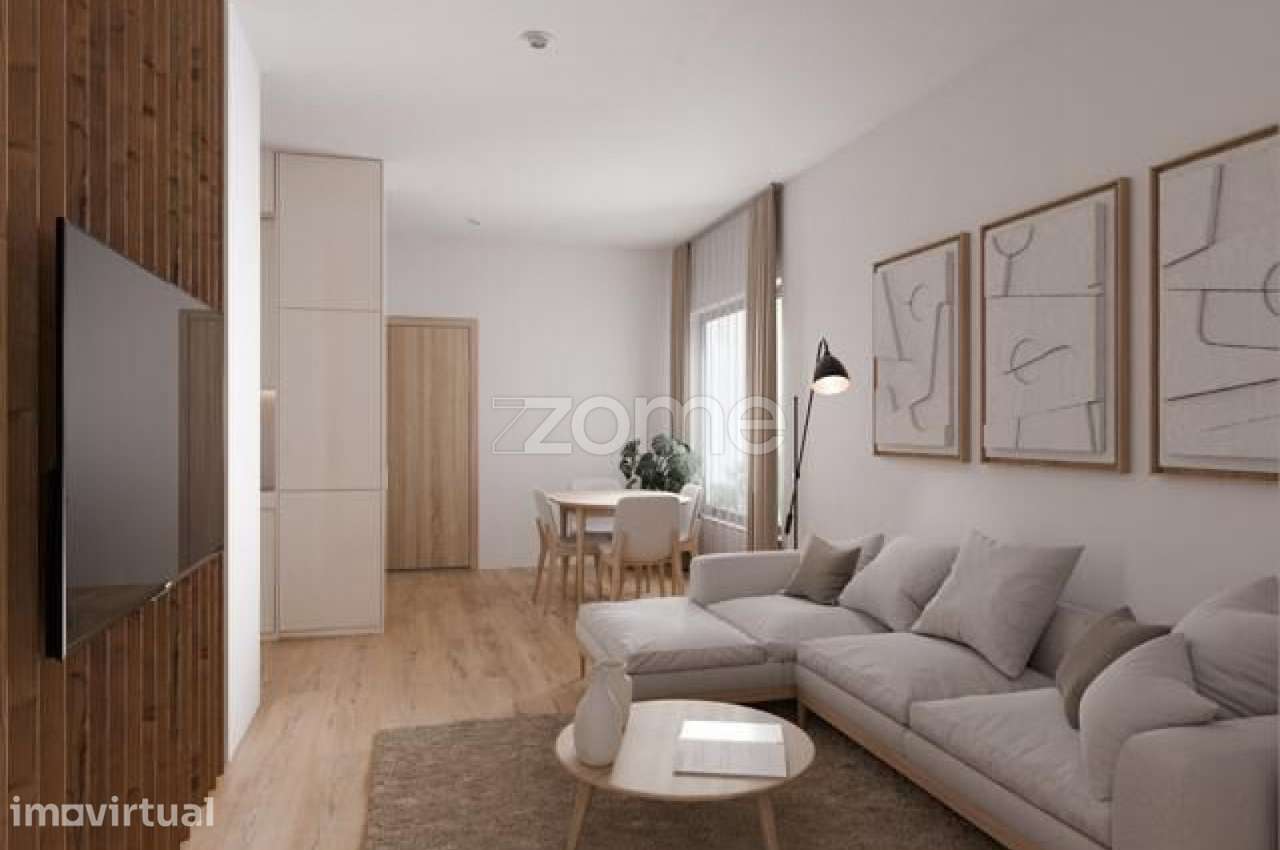 Apartamento T0+1 no Centro de Vila Real c/ garagem, para investidor. - Grande imagem: 2/16