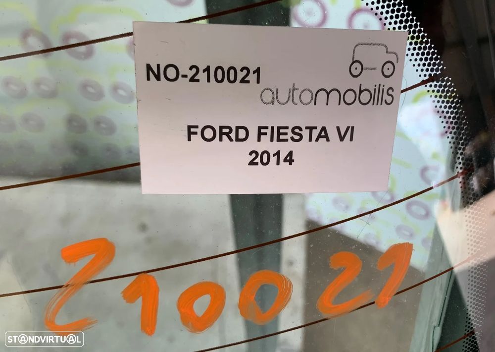 Tampa da Mala FORD FIESTA VI 1.0 EcoBoost Ref. 1763986 - NO. 210021 - 4