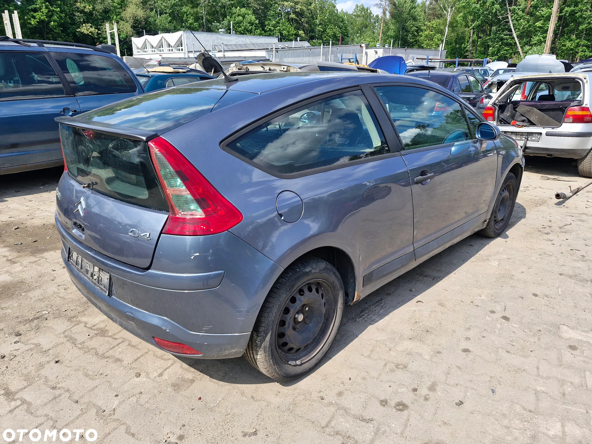 Citroen c4 EZW maska zderzak drzwi szyby lusterka fotel pojazd na częsci - 3