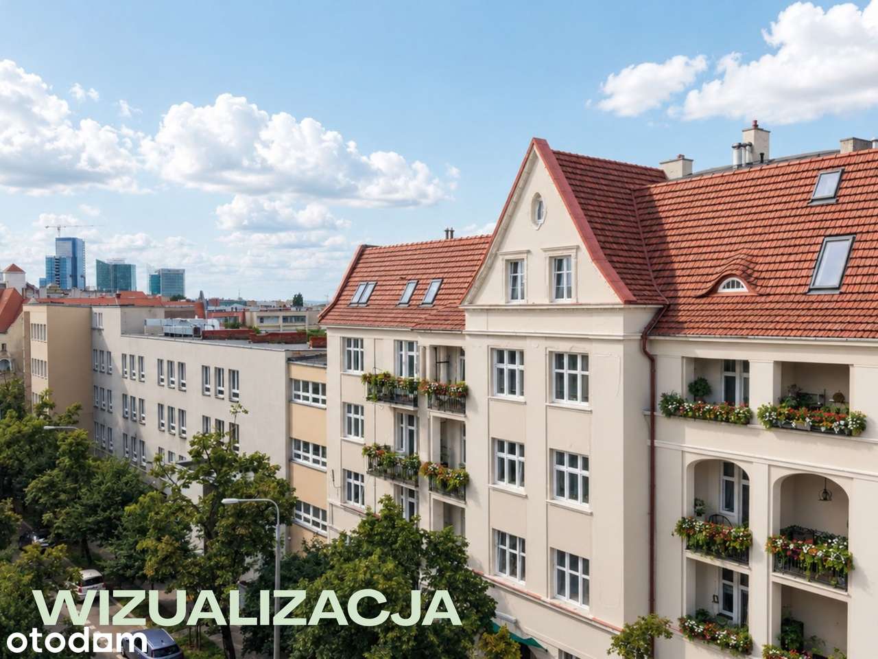 Reprezentacyjne mieszkanie z 3 balkonami | Planowana rewitalizacja