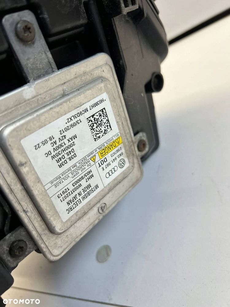 8K0 941 031 C Lampa BIXENON skrętny kompletna Audi A4 S4 B8 8K 2013 LEWY EU - 12