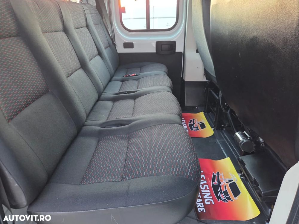 Peugeot Boxer Doka 7locuri+Bena L=2.90m - 11