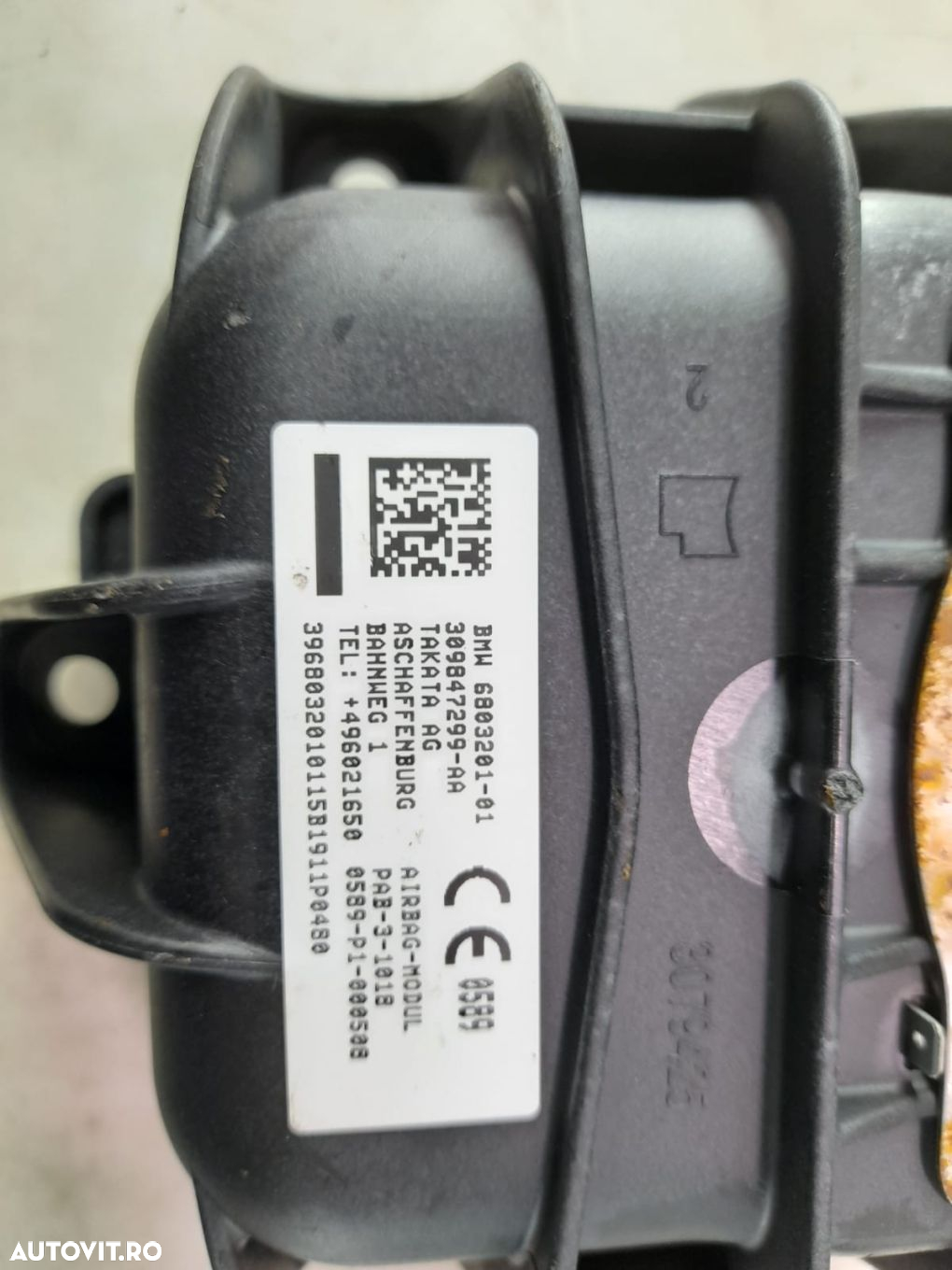 Airbag pasager  6803201-01 BMW Seria 2 Active Tourer F45 [2014 - 2018 - 2