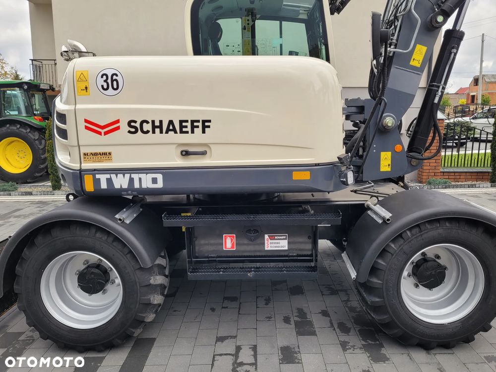 Schaeff Terex TW110 / ROTOTILT ze szczypcami / przebieg 3700h / bogate wyposażenie / - 14