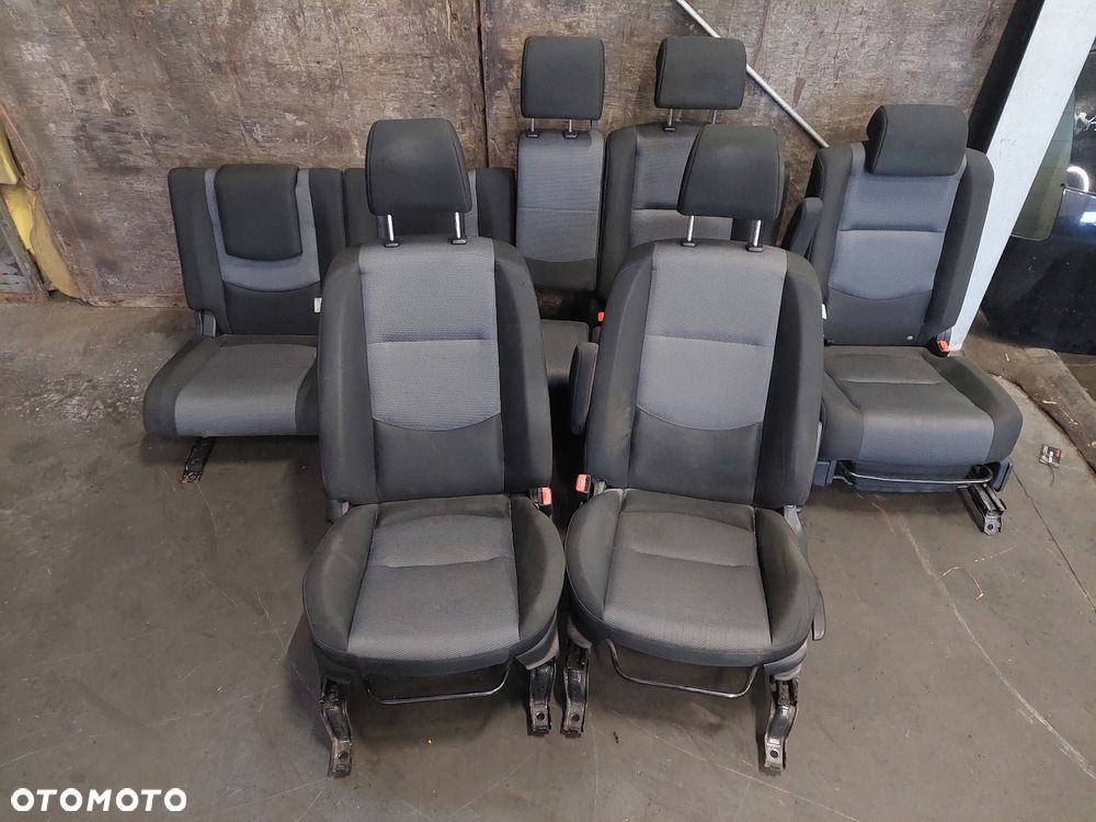 FOTELE KOMPLET LEWY PRAWY KANAPA + TRZECI RZĄD MAZDA 5 I - 1
