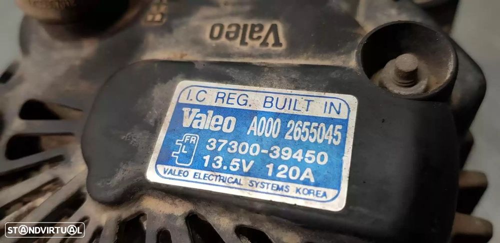 ALTERNADOR KIA SORENTO I 2003 -3730039450 - 1