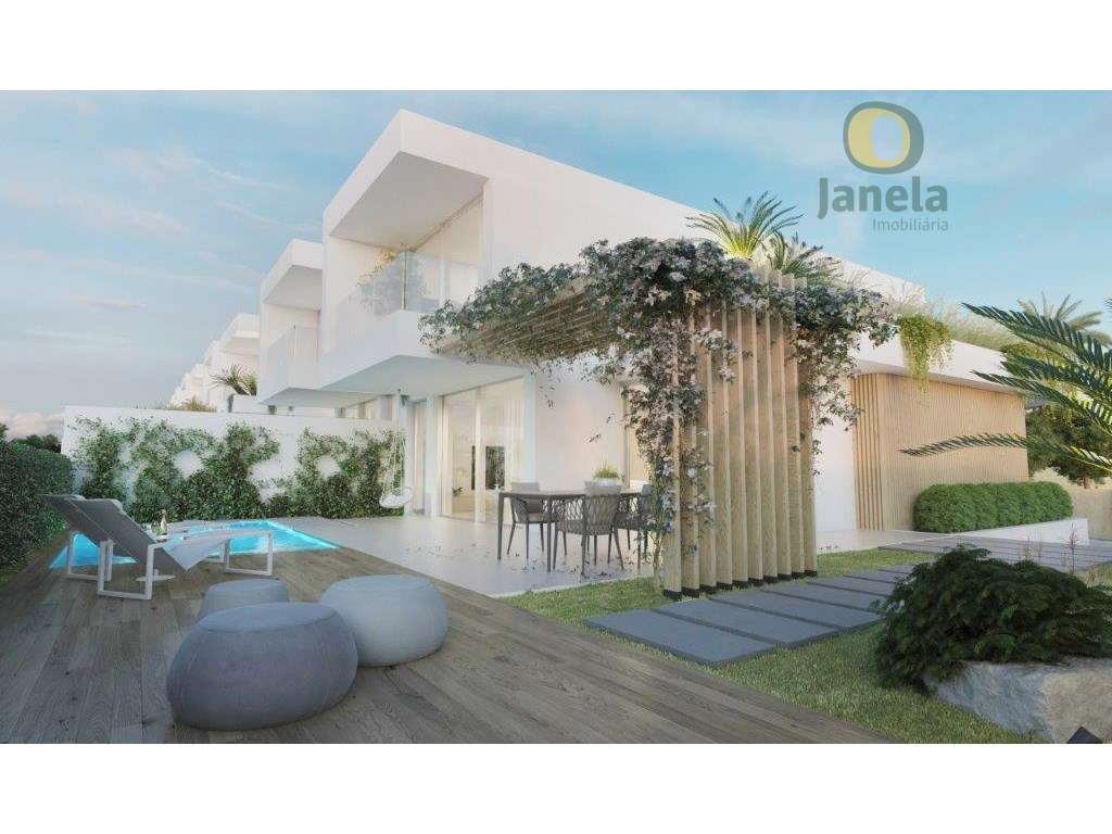 Moradia T3 moderna com piscina privada, garagem e vista para a natu... - Grande imagem: 3/16