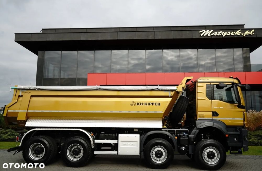 MAN TGS 41.480 / 8X8 / WYWROTKA / AUTOMAT / FABRYCZNIE NOWY / BOGATE WYPOSAŻENIE / DOSTĘPNY OD RĘKI / ZŁOTY METALIK / - 39