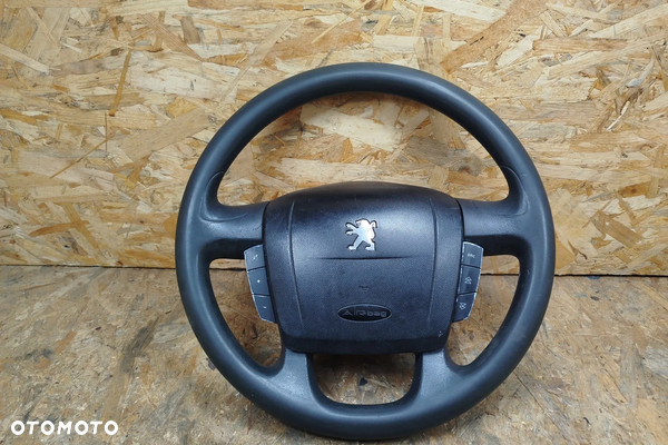 Fiat Ducato III Boxer Jumper II 06-22 kierownica z poduszką CZARNA multi