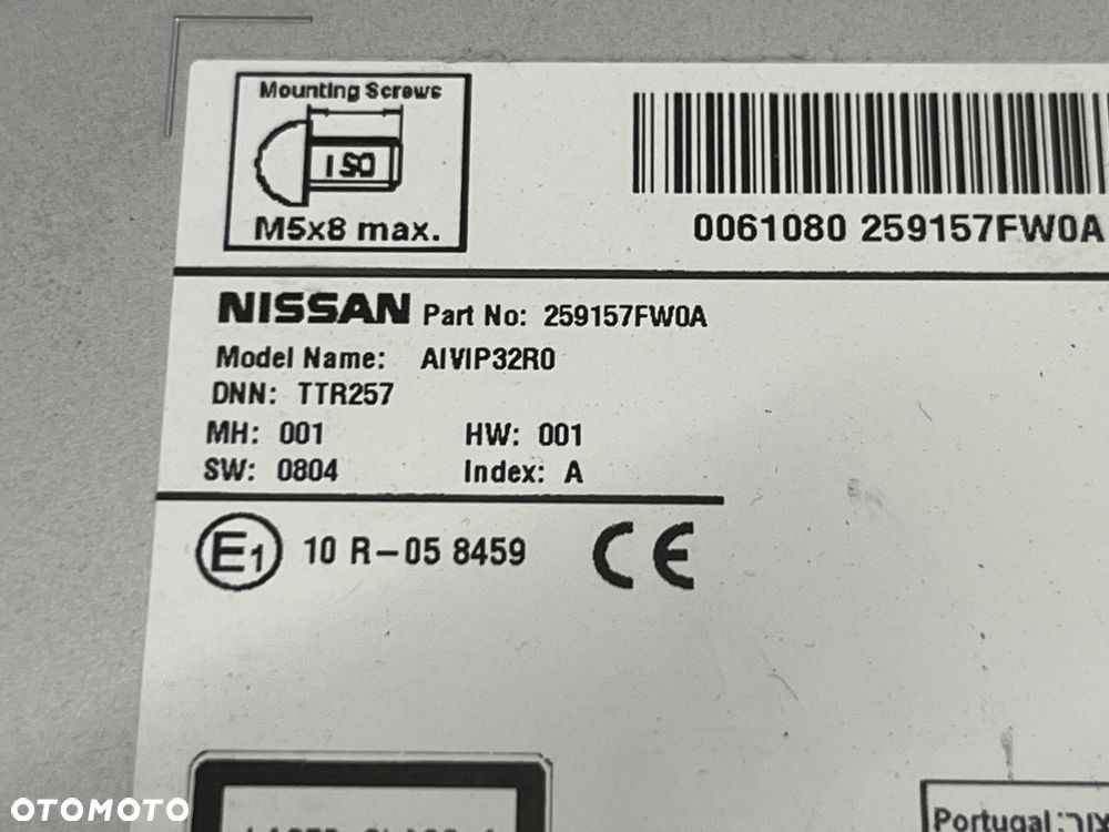 Radio (3) Nissan Qashqai J11 - 4