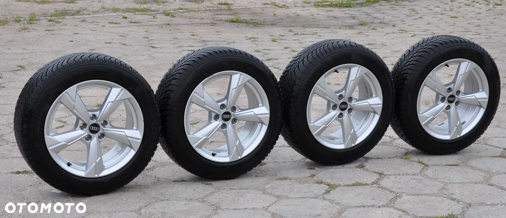 Jak Nowe Koła r18 5x112 Audi a6 c8 opony zimowe Bridgestone 225/55r18 AO 2024 - 9