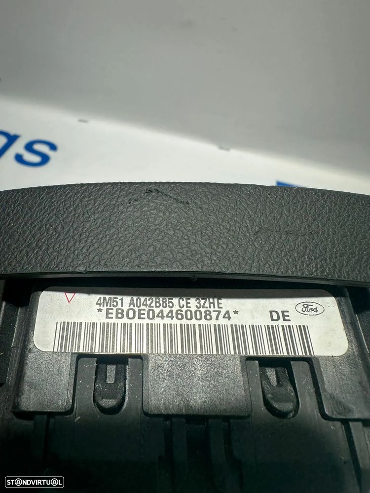 .Airbag Volante Guiador Original Ford Focus 2 MK2 4M51A042B85CE3ZHE 2004 - 2012 - 4