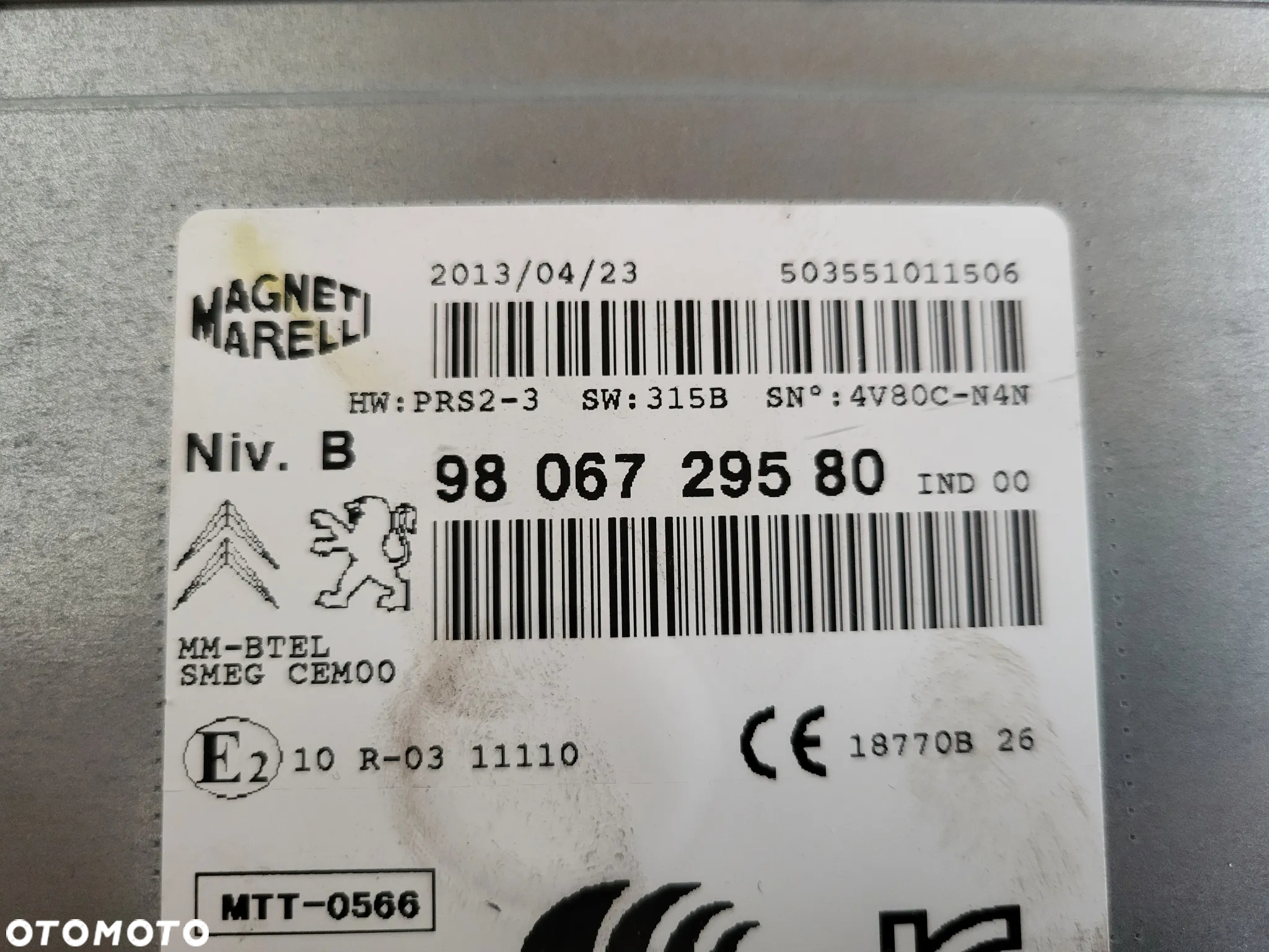 Radio nawigacja Peugeot 208 - 2