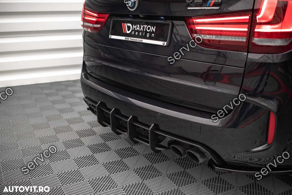 Prelungire difuzor bara spate Bmw X5 M F15 2014-2018 v4 - Maxton - 3
