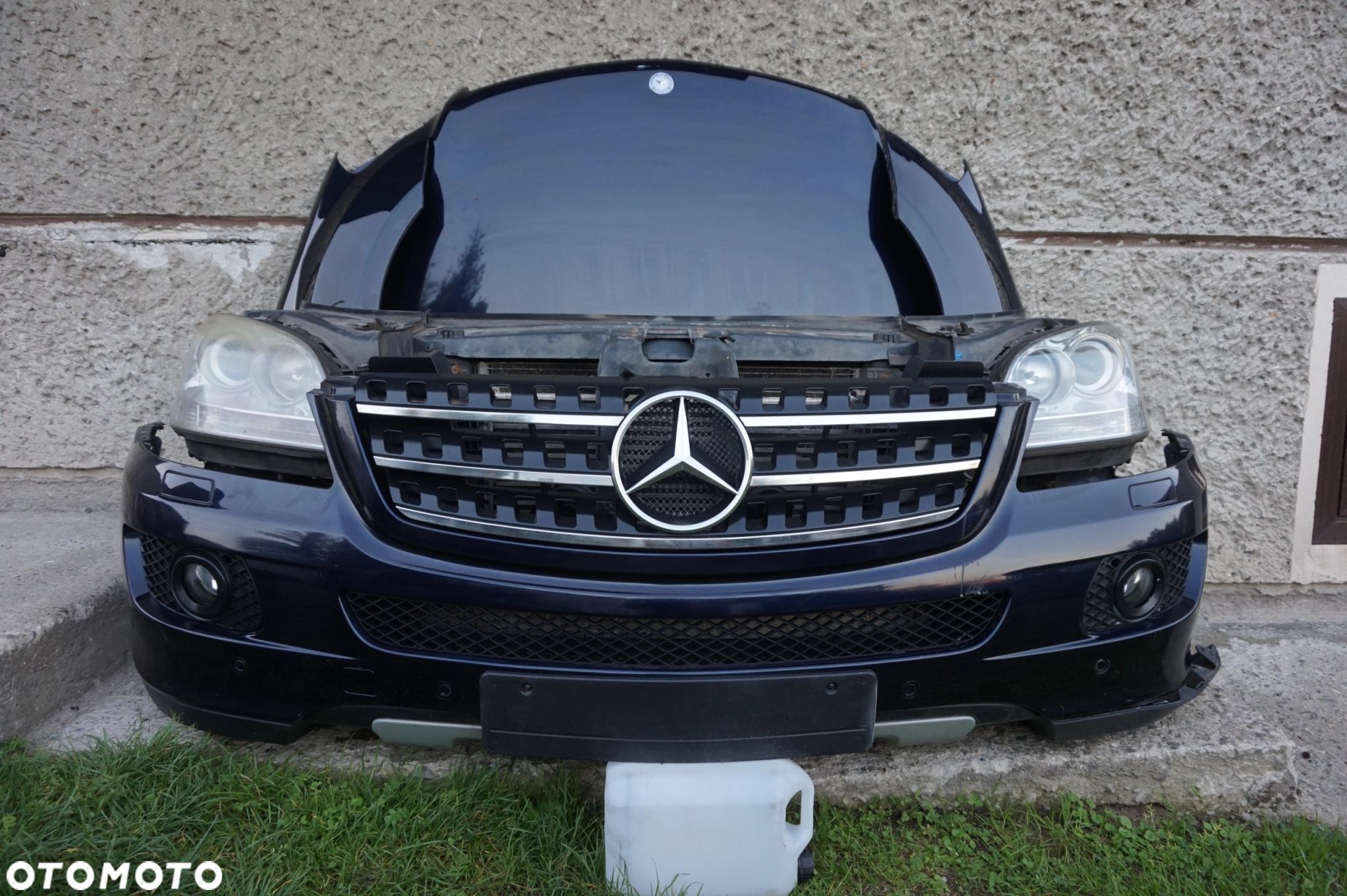 ZDERZAK MASKA BŁOTNIK KOMPLETNY PRZÓD MERCEDES ML - 1