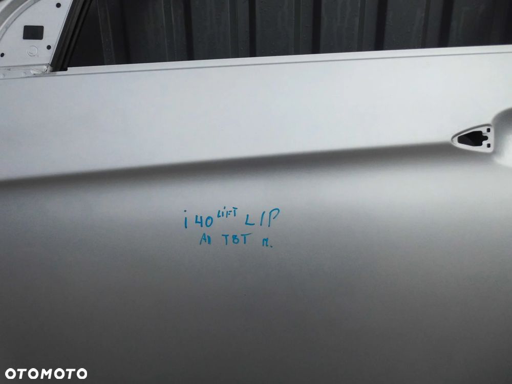 DRZWI HYUNDAI I40 LIFT LEWE PRZEDNIE SREBRNY T8T ORYGINAŁ - 4