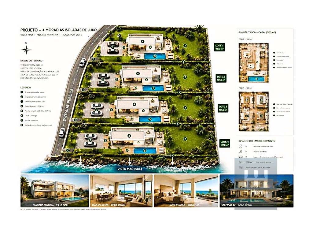 Terreno urbanizavel construção moradias em Prazeres, Calheta - Grande imagem: 3/3