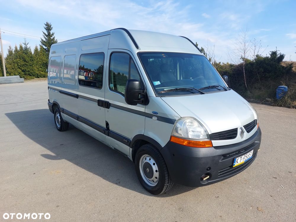 Renault Master L3H2 6-Osobowy Klima Salon Polska Brygadówka/Doka Faktura Vat 23% - 1