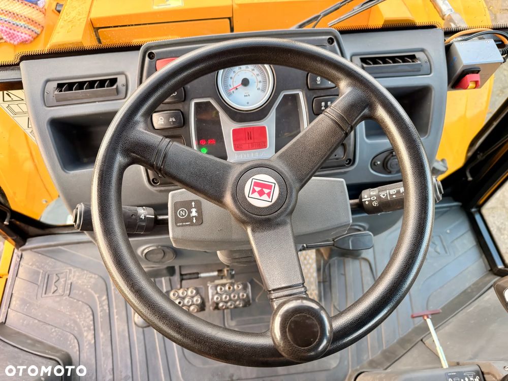 Terex koparko - ładowarka MECALAC TLB980, równe skrętne koła, jak NOWA - 13