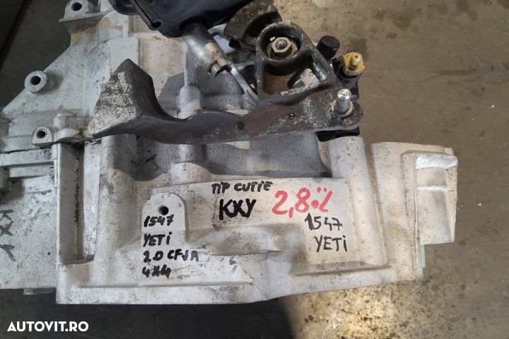 Cutie viteze manuală cu 6 trepte TIP CUTIE KXY 4X4 TIP CUTIE KXY 4X4 - 5