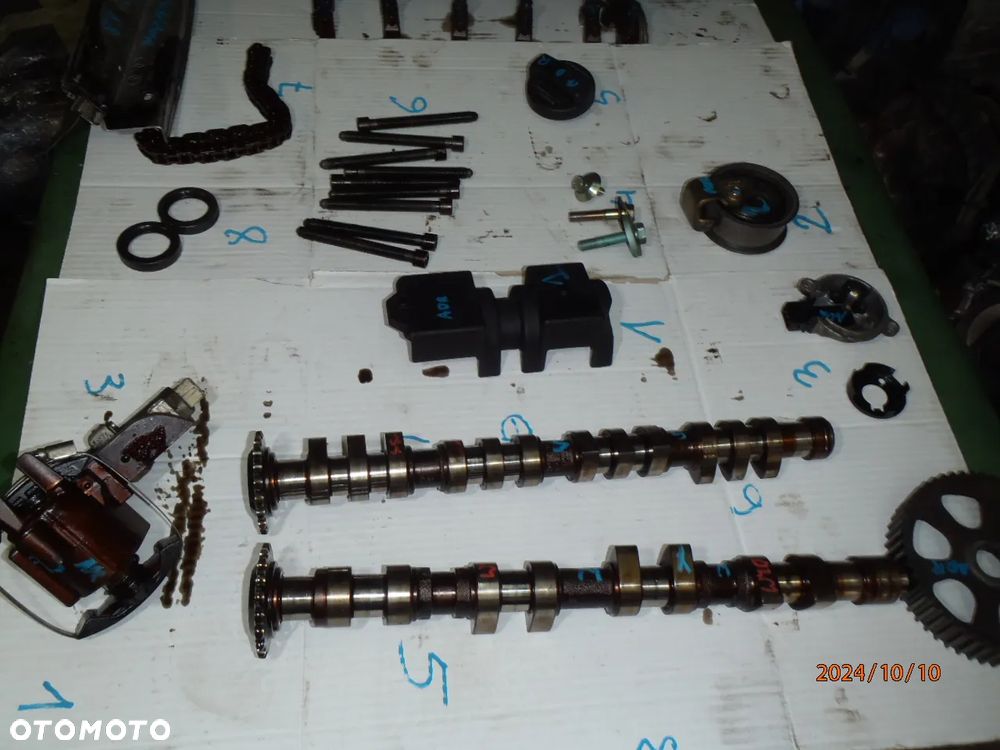 silnik wałek wałki ssący  obudowa wałka vw passat b5 audi a4 skoda seat 1.8 20v adr 058 103 373 d bez egr turbo jak nowy - 26