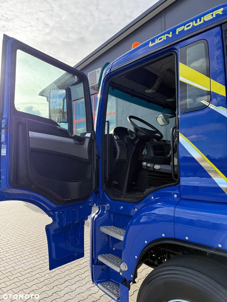 MAN TGM TGL TGS 26.360 skrzynia z żurawiem // HMF 1420 K2 dzwig kran crane - 26
