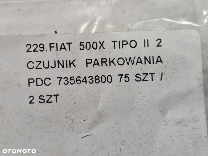 FIAT 500X 500 X TIPO 2 II CZUJNIK PARKOWANIA PDC 735643800 - 6