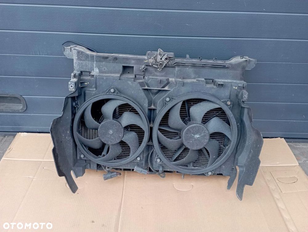 PEUGEOT EXPERT II 2 2.0 HDI PAS PRZÓD PRZEDNI WENTYLATORY CHŁODNICE KOMPLET - 1