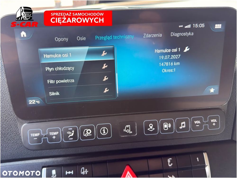 Mercedes-Benz 1845_Actros_Fabrycznie Bez Retardera_Standard - 31