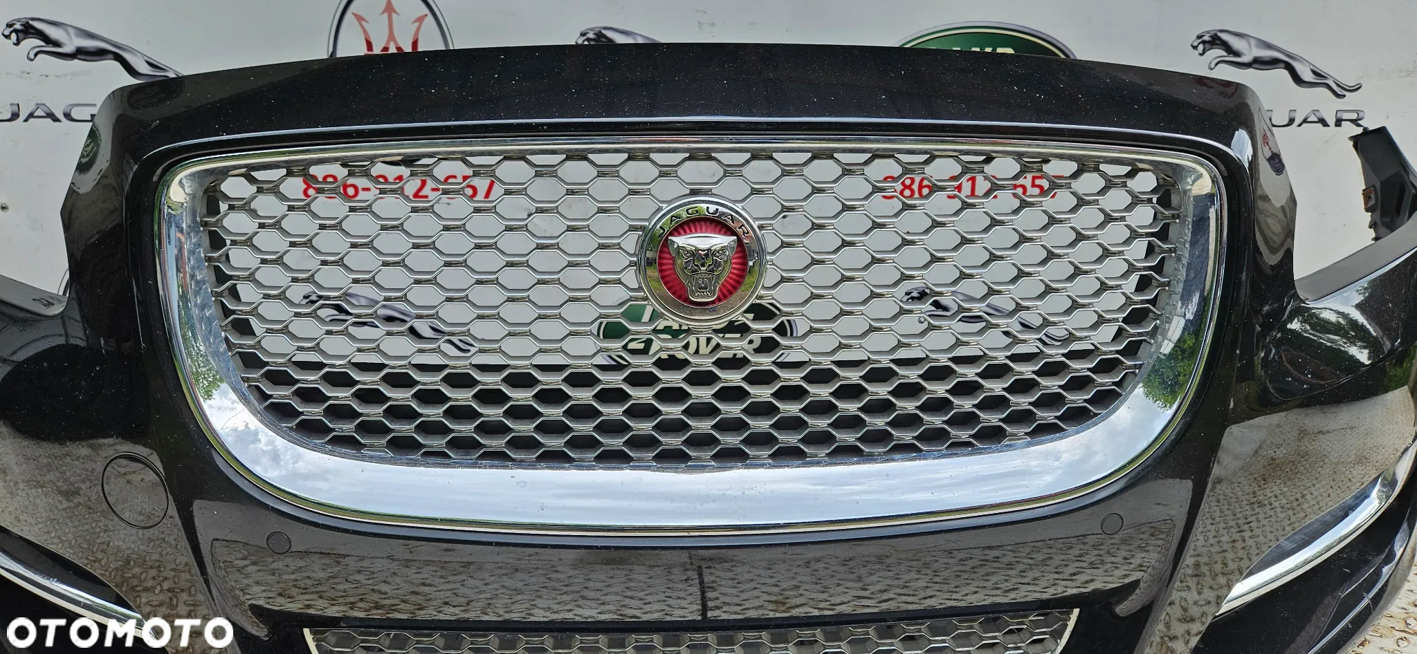 Jaguar XJ 351 LIFT 2015-2019 Kompletny zderzak przedni Zderzak przód 4x PDC KOLOR PEL - 4