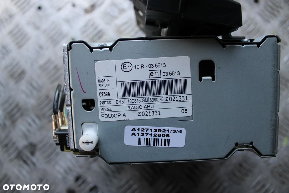 Radio + panel Ford focus mk3 - 6