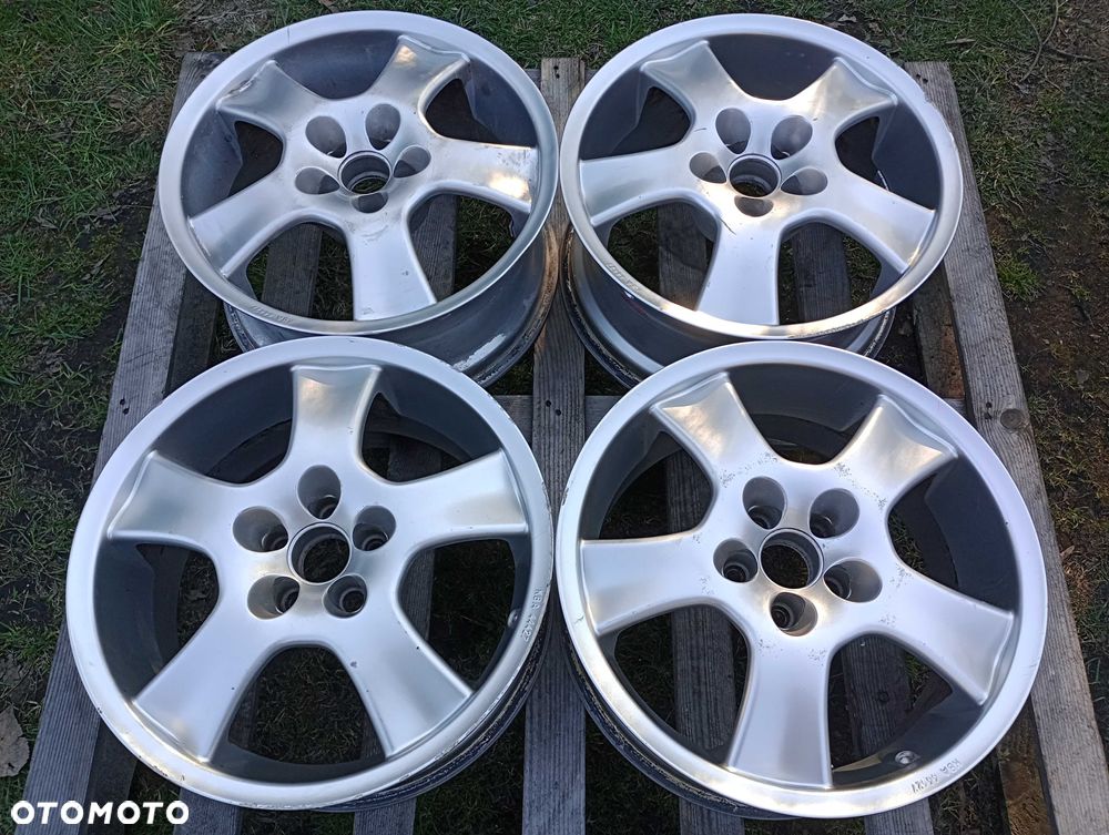 Alufelgi 17 cali 5x100 Toyota VW Subaru Seat Chevrolet Audi Skoda rant parapet RONAL - 4