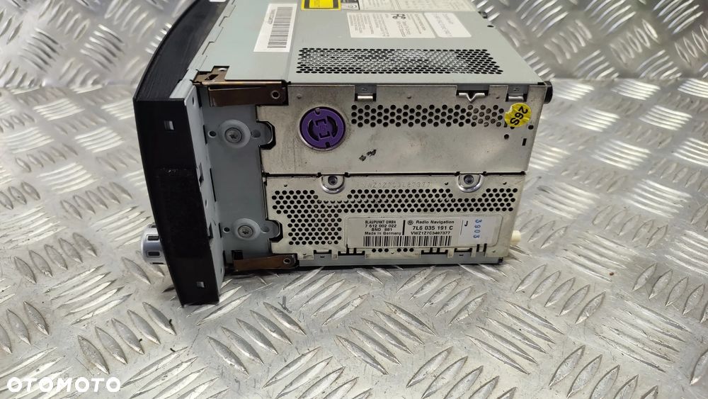 VW TOUAREG 7L 03-09R RADIO CD NAWIGACJA KOD ORYGINAL 7L6035191C 7L6035191 C - 4