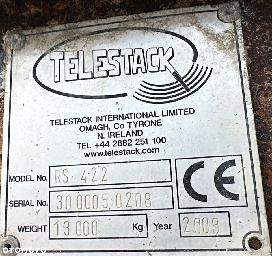 Powerscreen TELESTACK RS 422 RADIAL TAŚMOCIĄG ZKRĘŻNY ( FINLAY, TEREX, ANAKONDA, KLEEMANN ) - 6