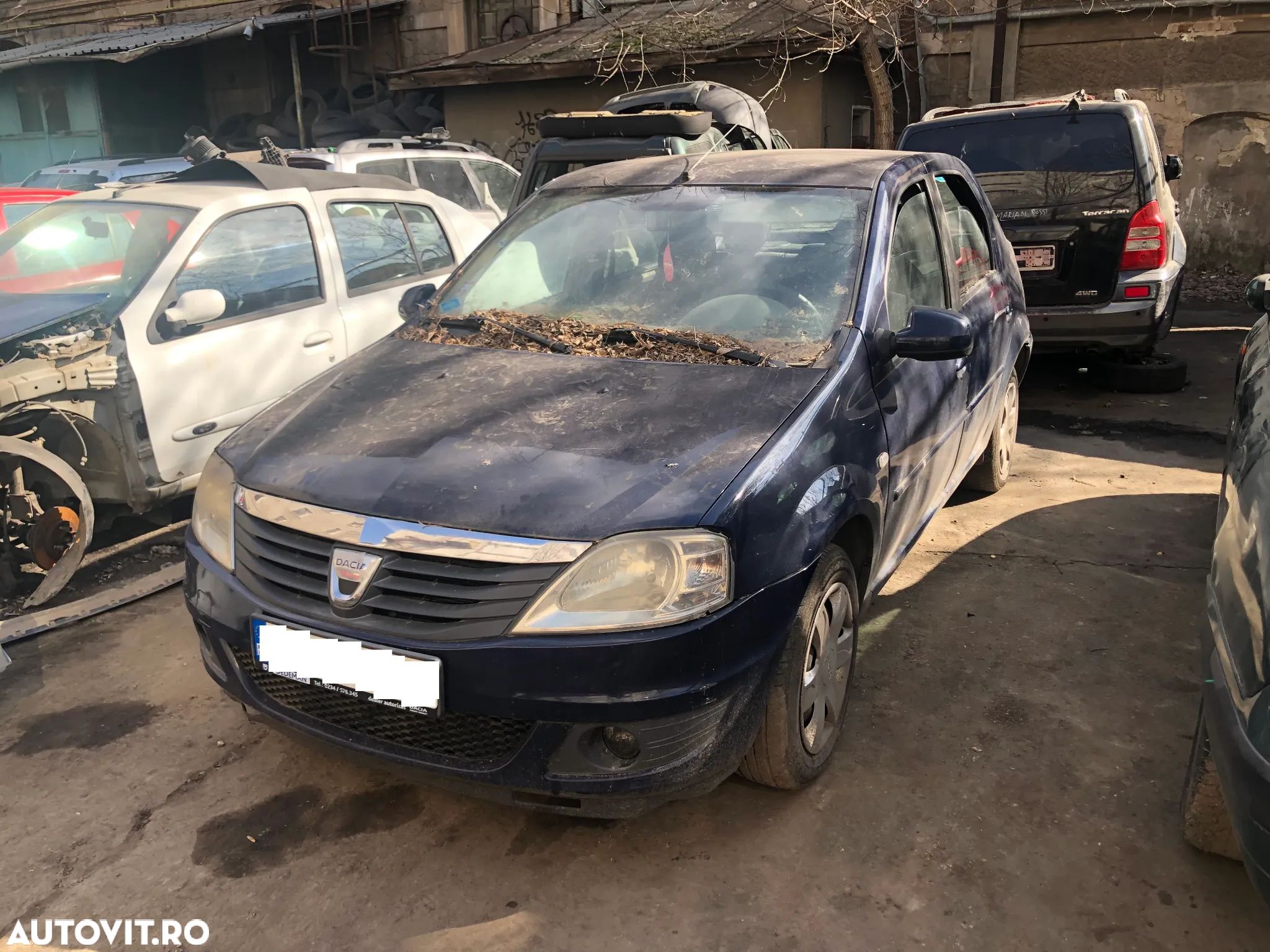 Dezmembrez Dacia Logan PH2 facelift 2011 albastru benzina - 1