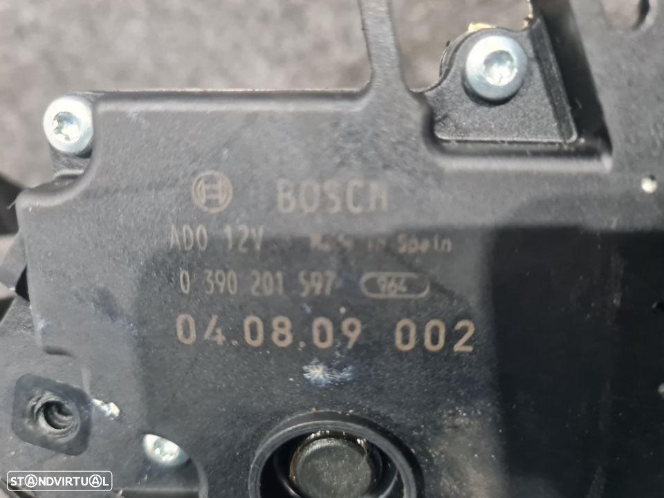 MOTOR SISTEMA ELEVADOR LIMPA VIDROS TRASEIRO TRÁS BOSCH 0390201597 BMW SERIE 5 E60 E61 E90 E91 - 7