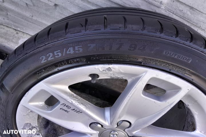 Jante aliaj cu anvelope 17 - set 225 / 45 ZR17 225 / 45 ZR17 Audi A3 - 3