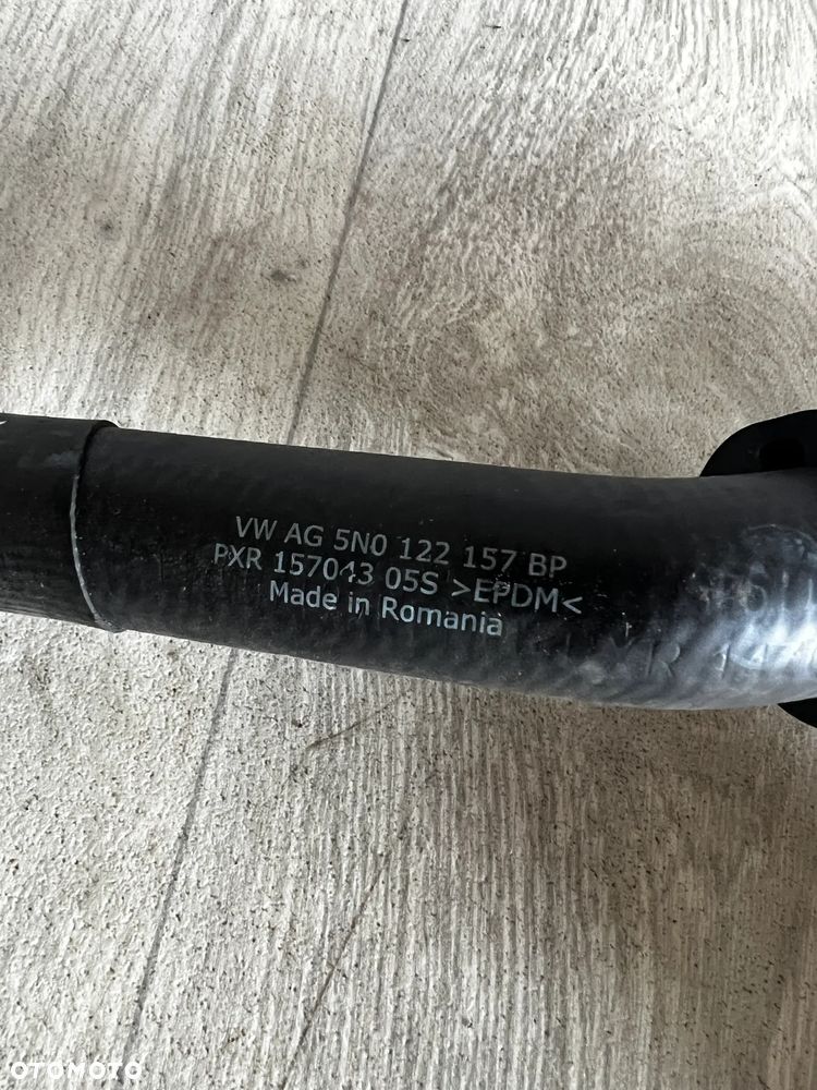 WĄŻ PRZEWÓD RURKA WODY KRÓCIEC 5N0122157BP - 2