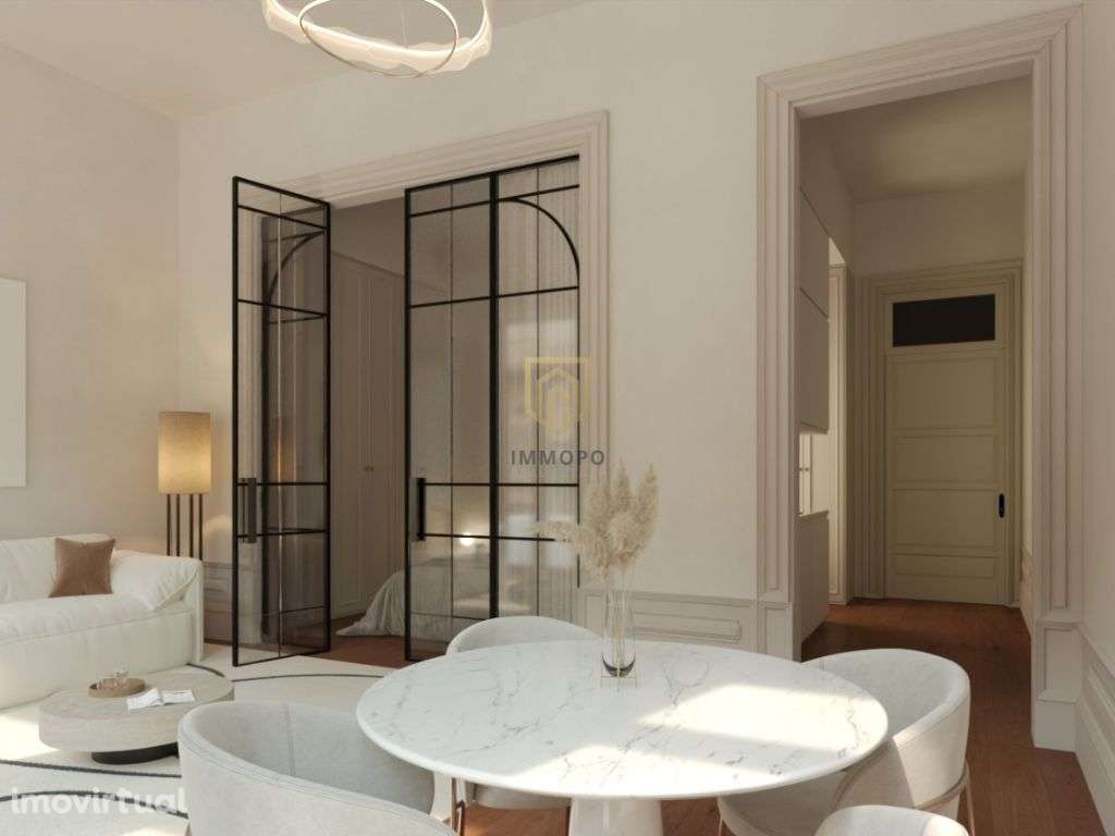 Apartamento T1 com jardim no centro do Porto - Grande imagem: 4/16