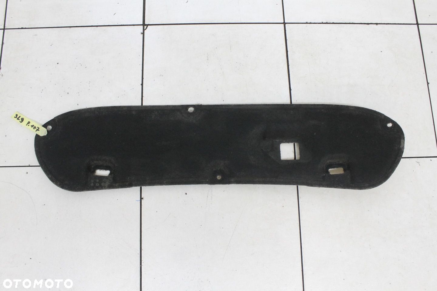WYGŁUSZENIE MASKI  SPINKI PEUGEOT 107 LIFT 2008R- - 1