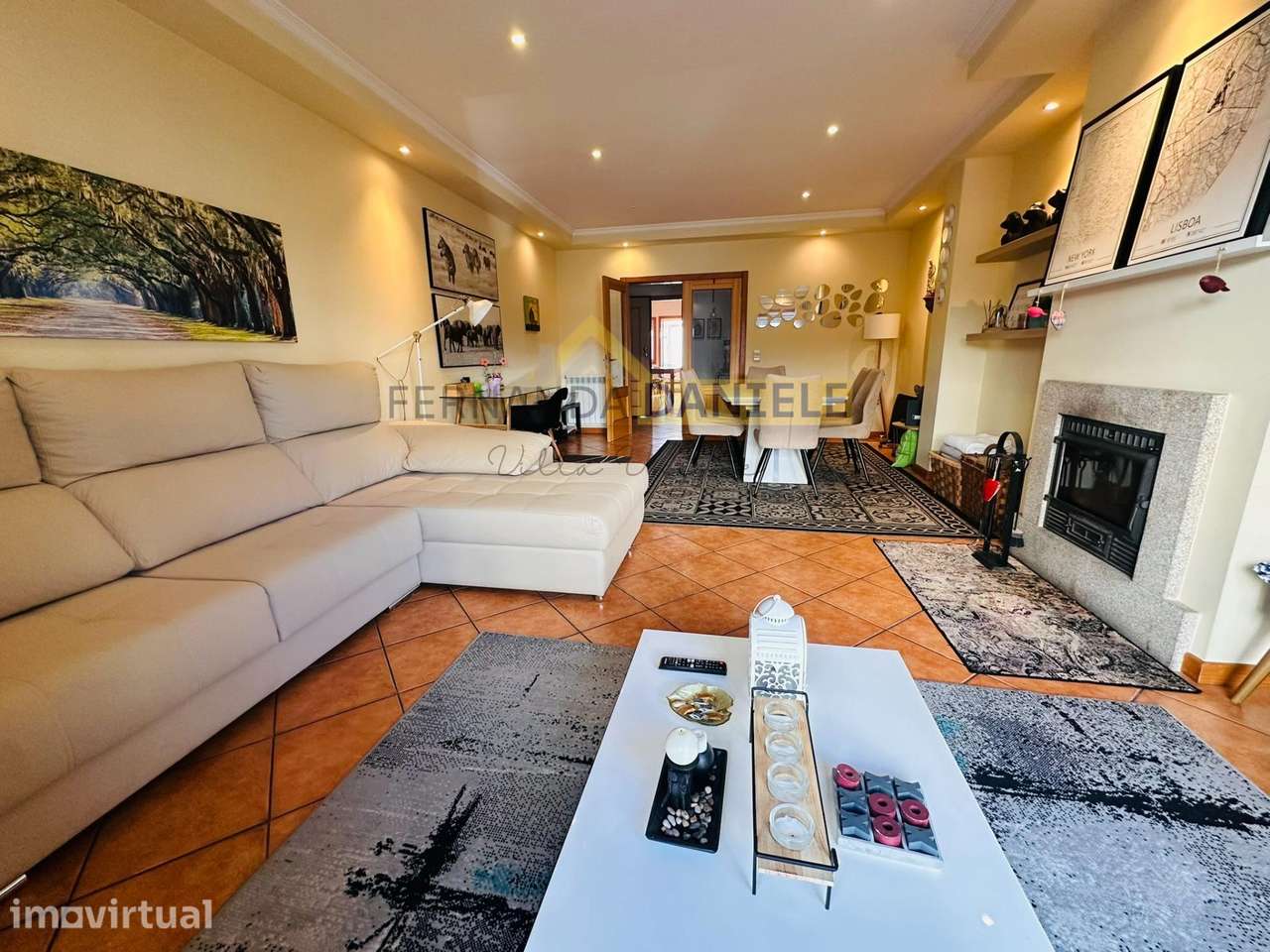 Arrendamento - Apartamento T3 no Centro da Feira com garagem fechada. - Grande imagem: 3/20