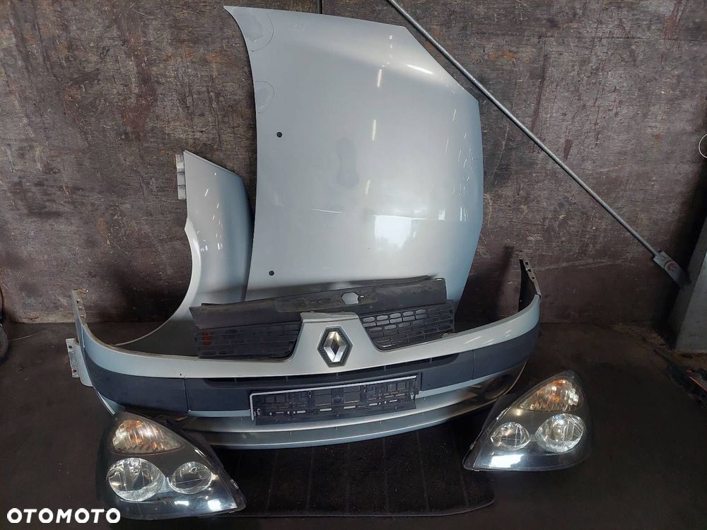 KOMPLETNY PRZÓD MASKA ZDERZAK BŁOTNIK LAMPY CLIO II THALIA I LIFT MV632 - 1